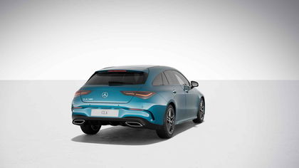 Mercedes CLA 180 Shooting Brake AMG Line | Panoramisch Dak | Head-Up Display | 360° Parkeerpakket | Memory Zetels | Verwarmde Zetels | Smartphone Integratie | Widescreen |